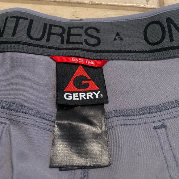 💜 Gerry Men's Grey/Blue Cargo Shorts - Size 38 - Picture 7 of 9